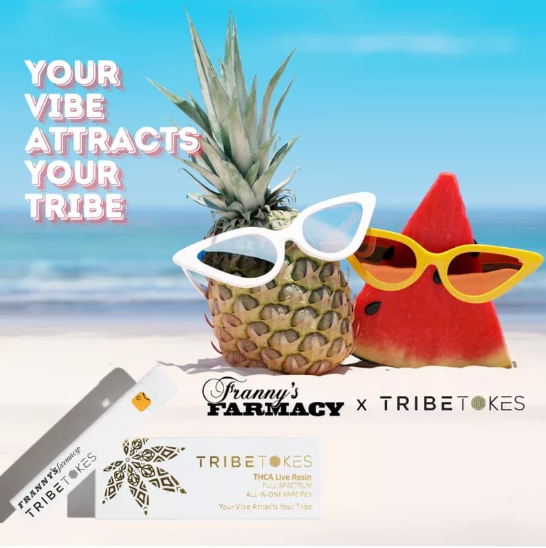 Franny's Farmacy x Tribe Tokes THCa Disposable