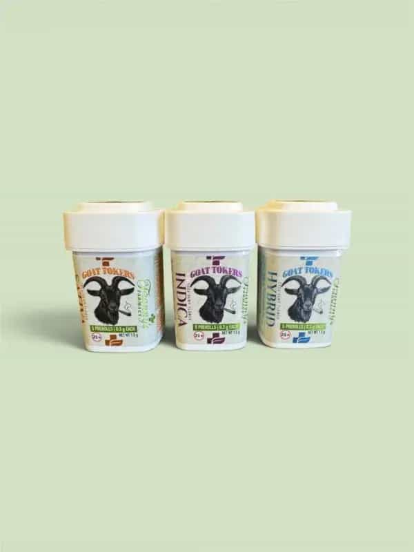 Franny's Goat Toker THCa Hemp Mini Pre-Rolls